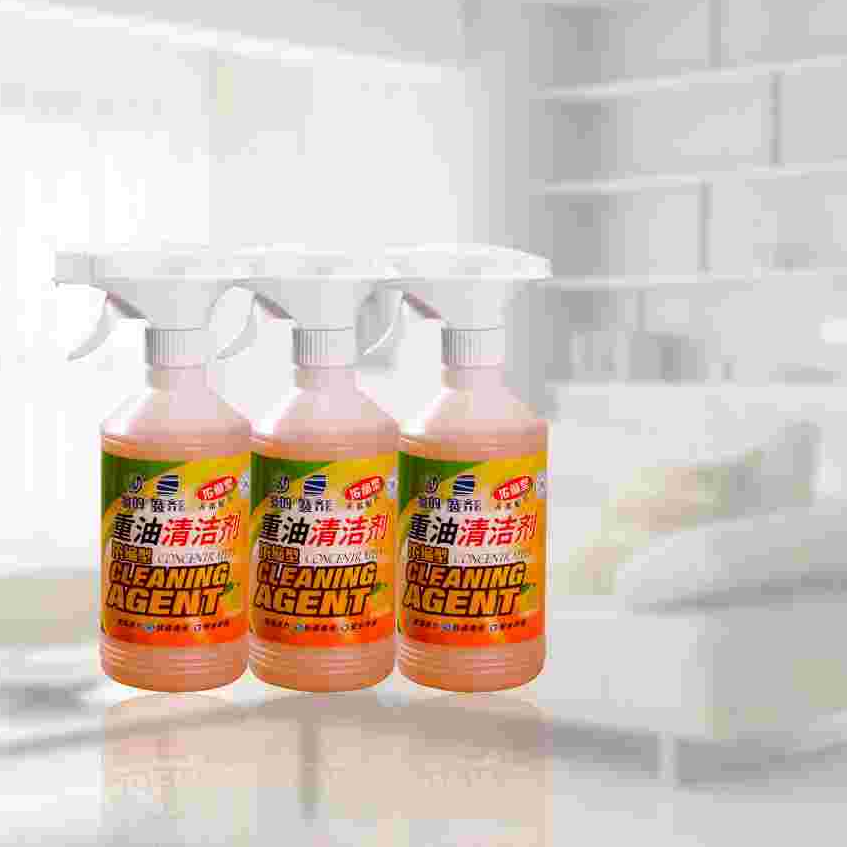 重油清洁剂环保高效安全除菌浓缩泡沫型多功能柠檬香油污清洁剂