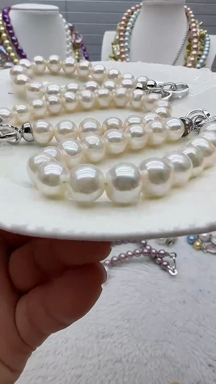 【闪购商品】淡水珍珠套链未镶嵌1