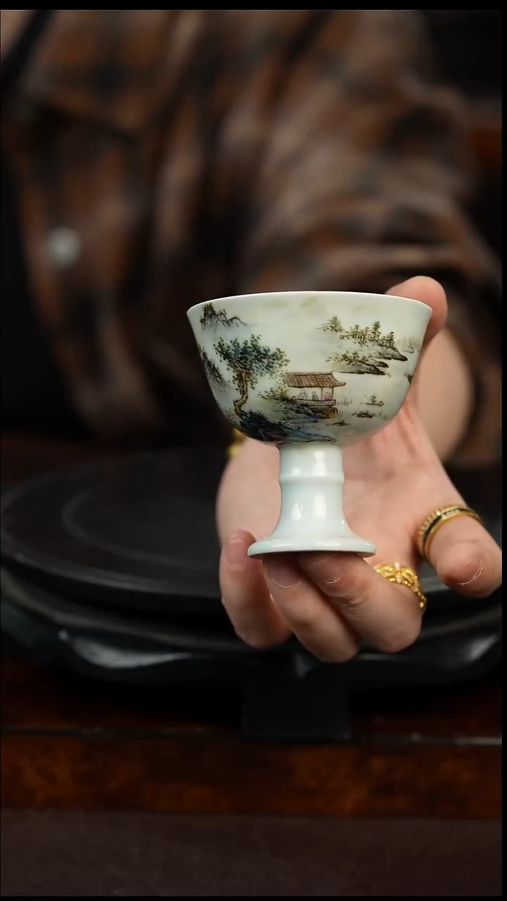 摆件瓷WQ0424/3景德镇