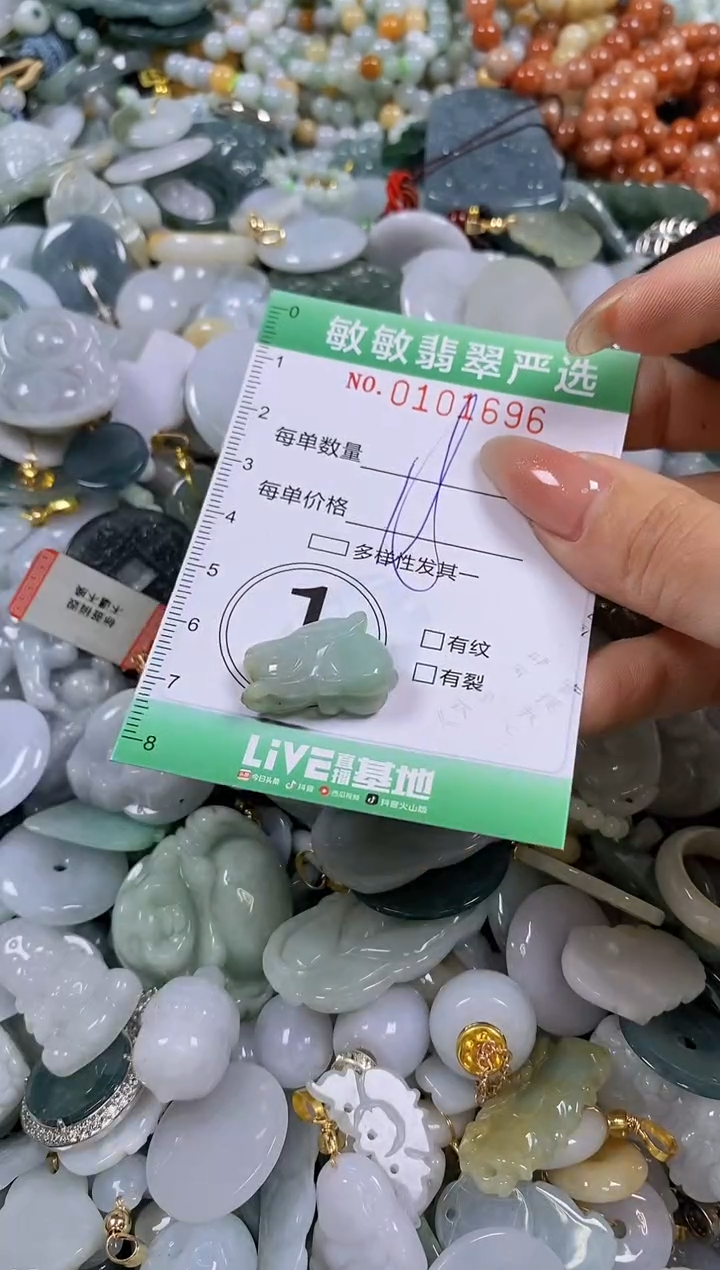 【闪购商品】翡翠颈饰未镶嵌闪购链接0101696