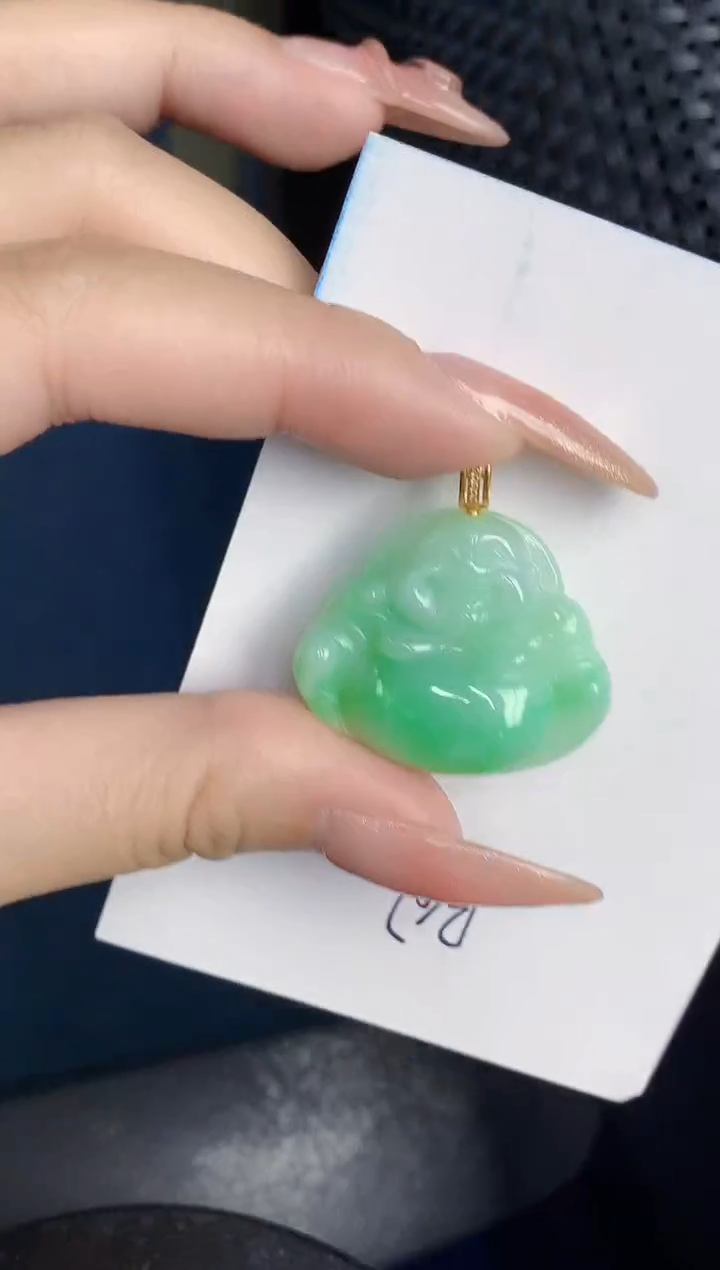 【闪购商品】翡翠颈饰18K金镶嵌000000000