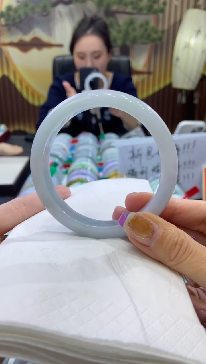 未镶嵌手镯翡翠0005871