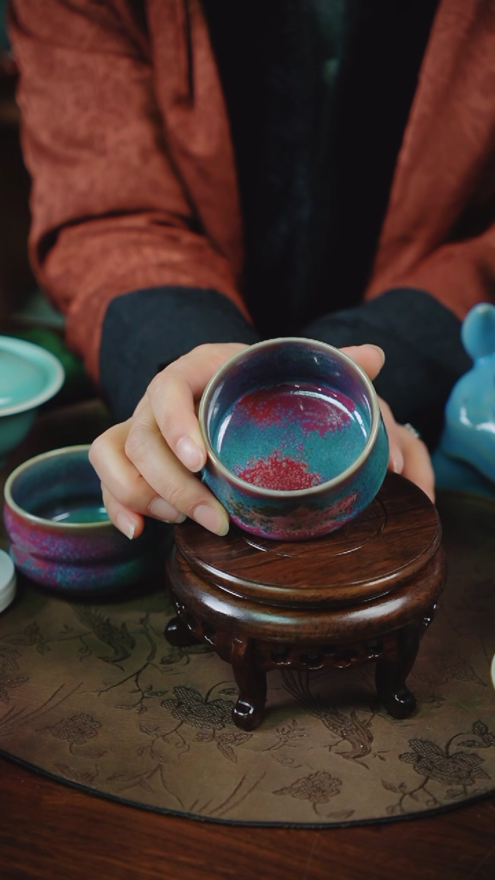 【闪购商品】杯70钧瓷纯手工葫芦杯