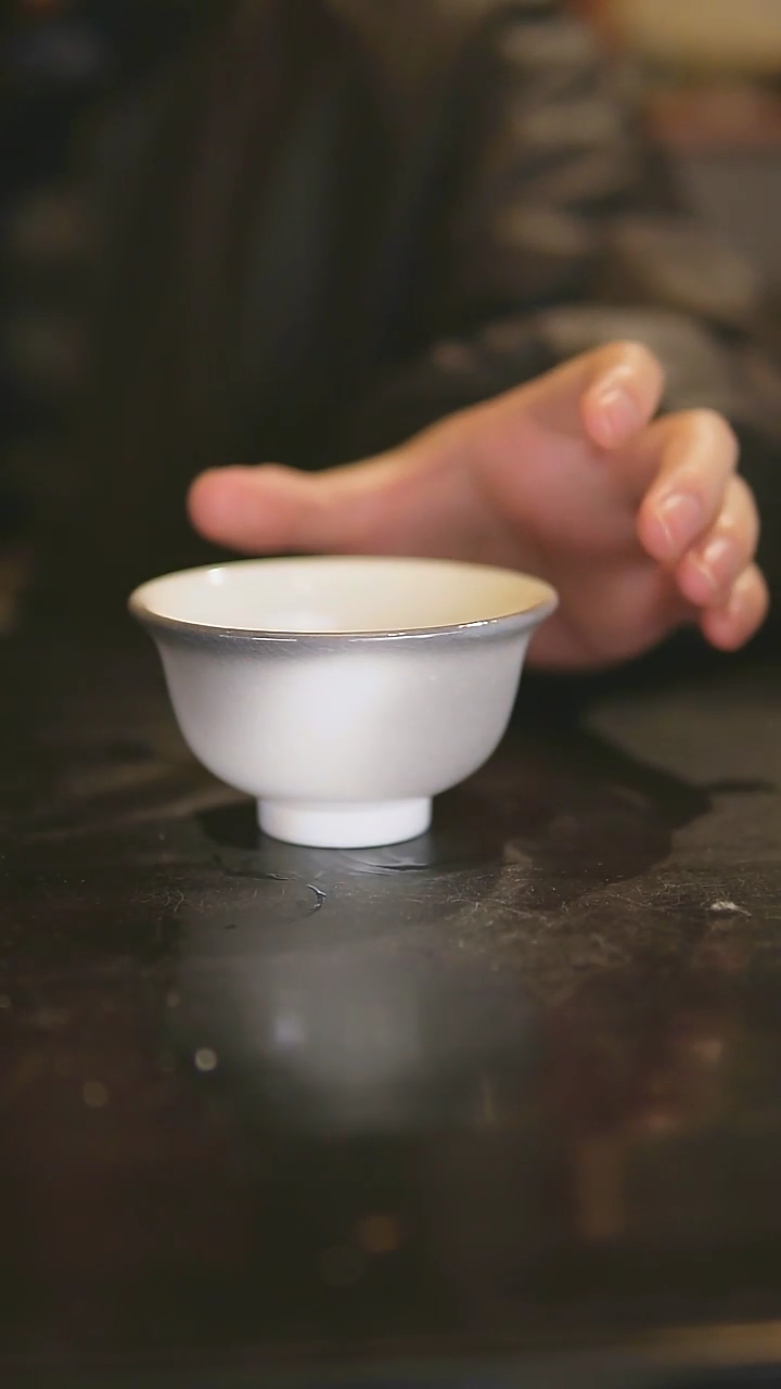 【闪购商品】景德镇柴烧裸烧陶瓷茶杯0373