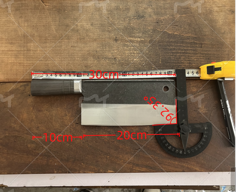 9Cr18Mo多功能家用两用厨师耐用剁骨耐用斩骨头