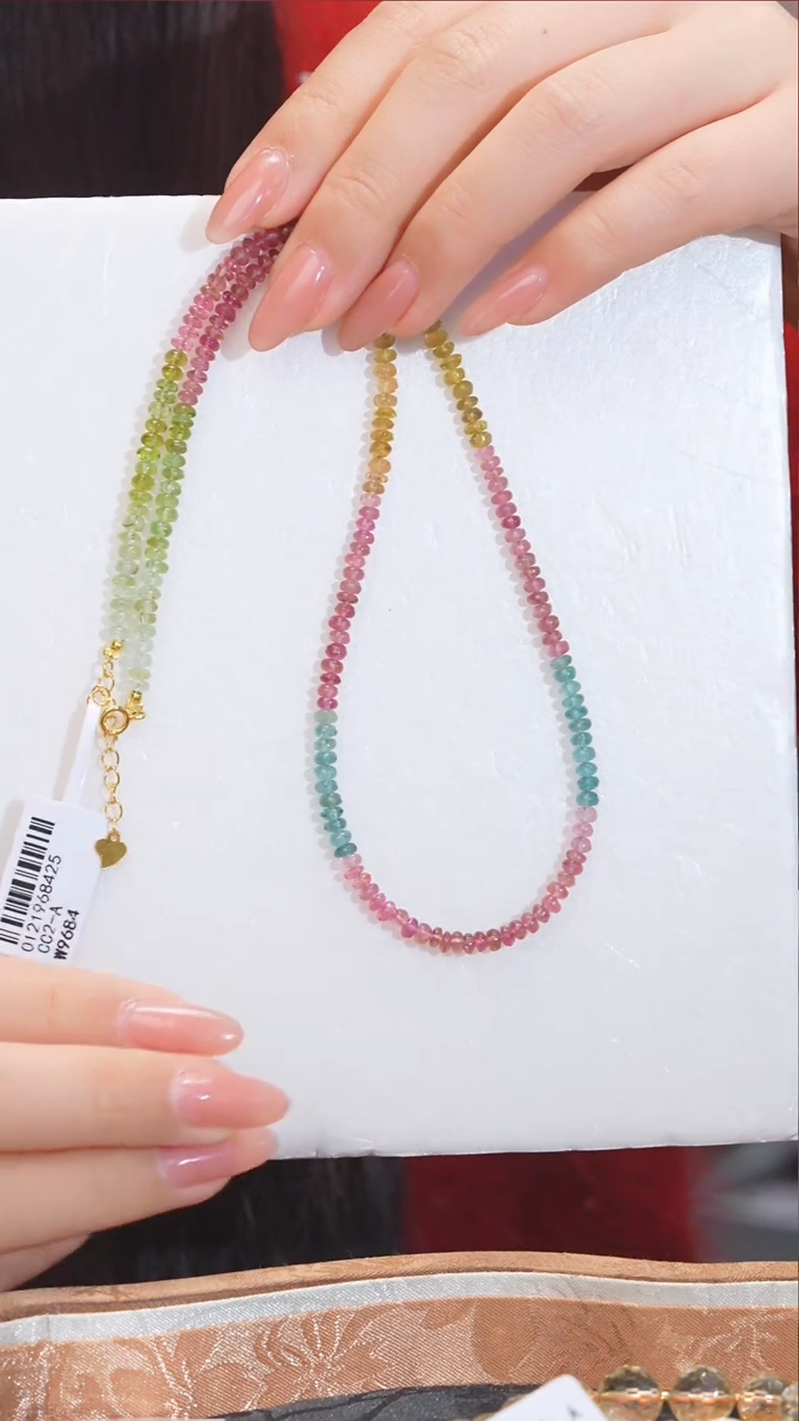 【闪购商品】碧玺项链未镶嵌多样性发@@W9684