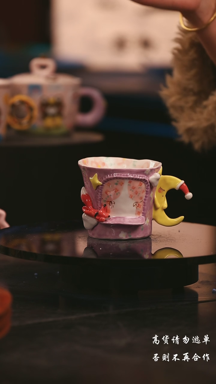 陶瓷景德镇可爱设计师款陶瓷 