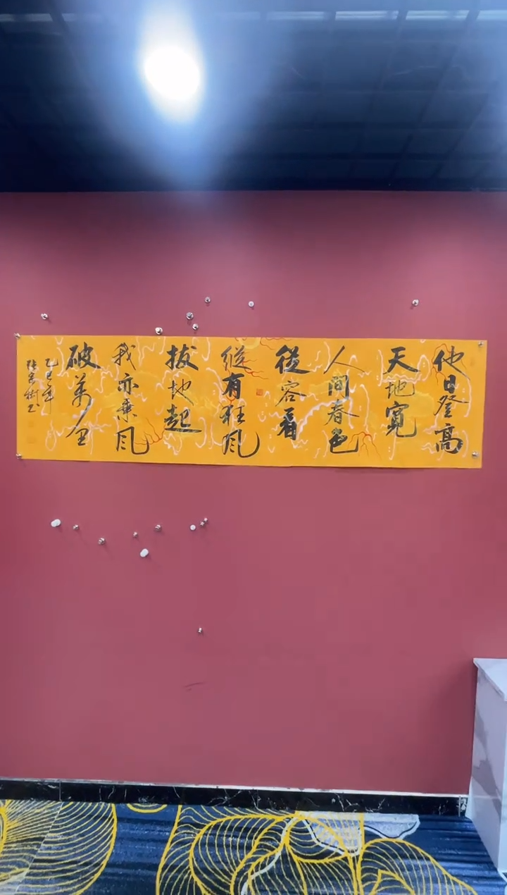 【闪购商品】国画张宗树8平尺书法—登高