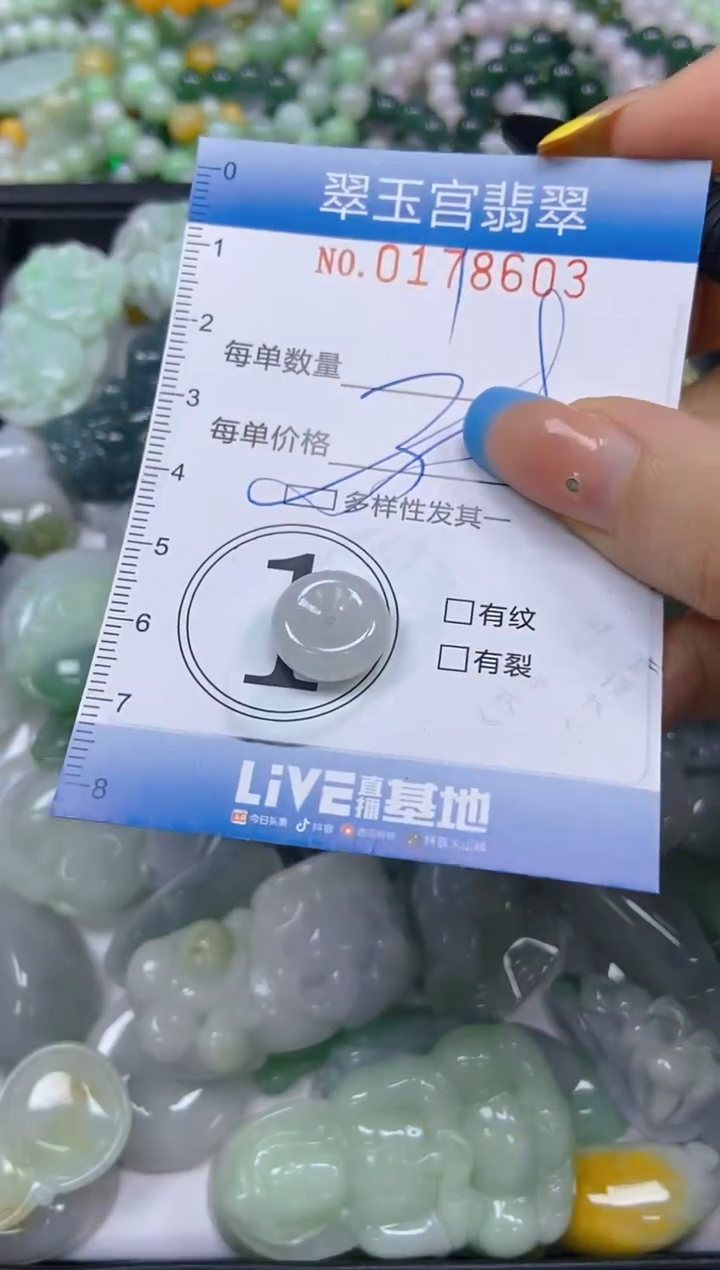 翡翠未镶嵌颈饰闪购0178603多样性发其一