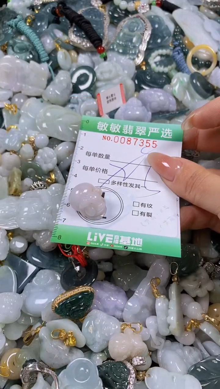 【闪购商品】翡翠颈饰未镶嵌闪购商品0087355多样性发其一