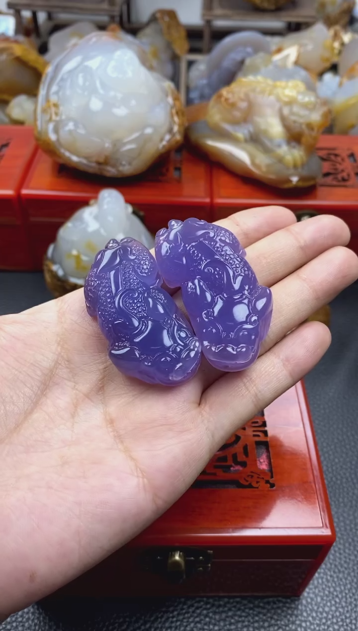 【闪购商品】玛瑙/玉髓未镶嵌挂件00