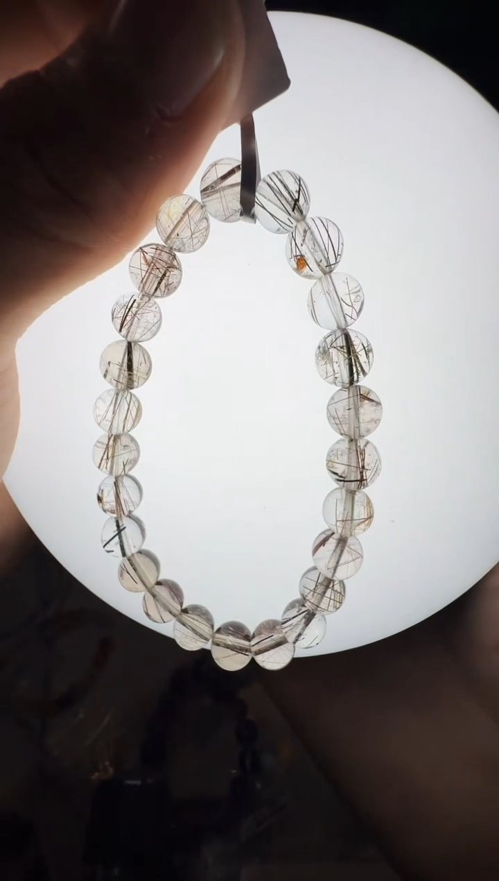 未镶嵌手链水晶晶6648 约7mm