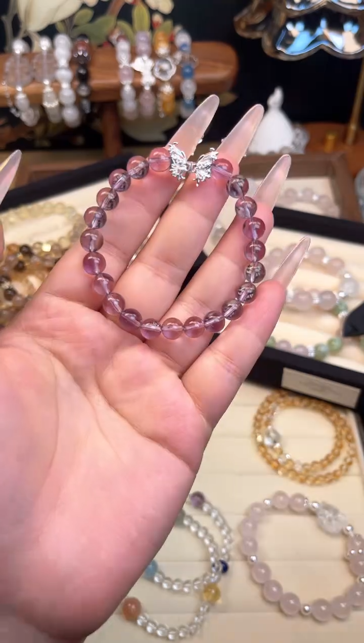 【闪购商品】水晶手链未镶嵌紫水晶