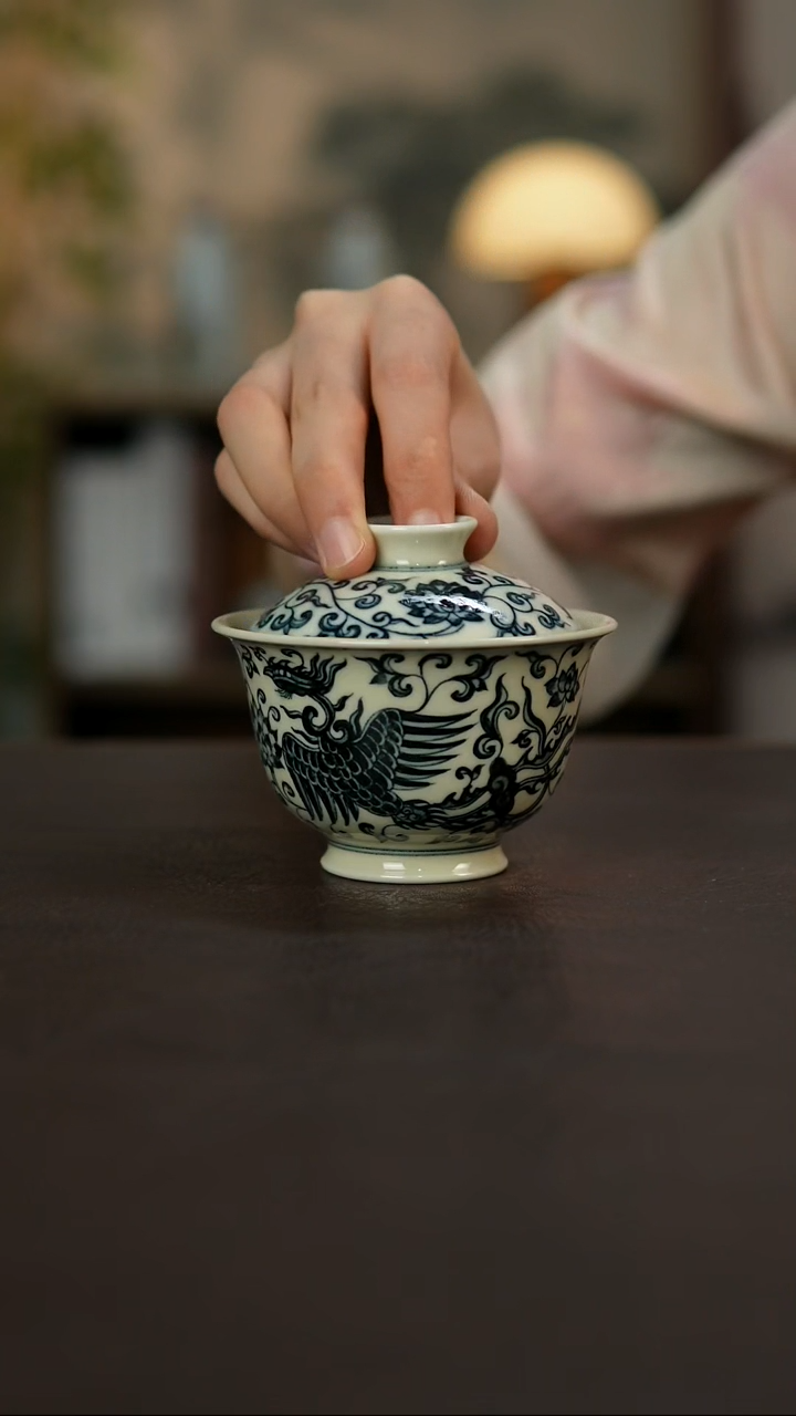 杯景德镇陶瓷杯碗柴烧多人