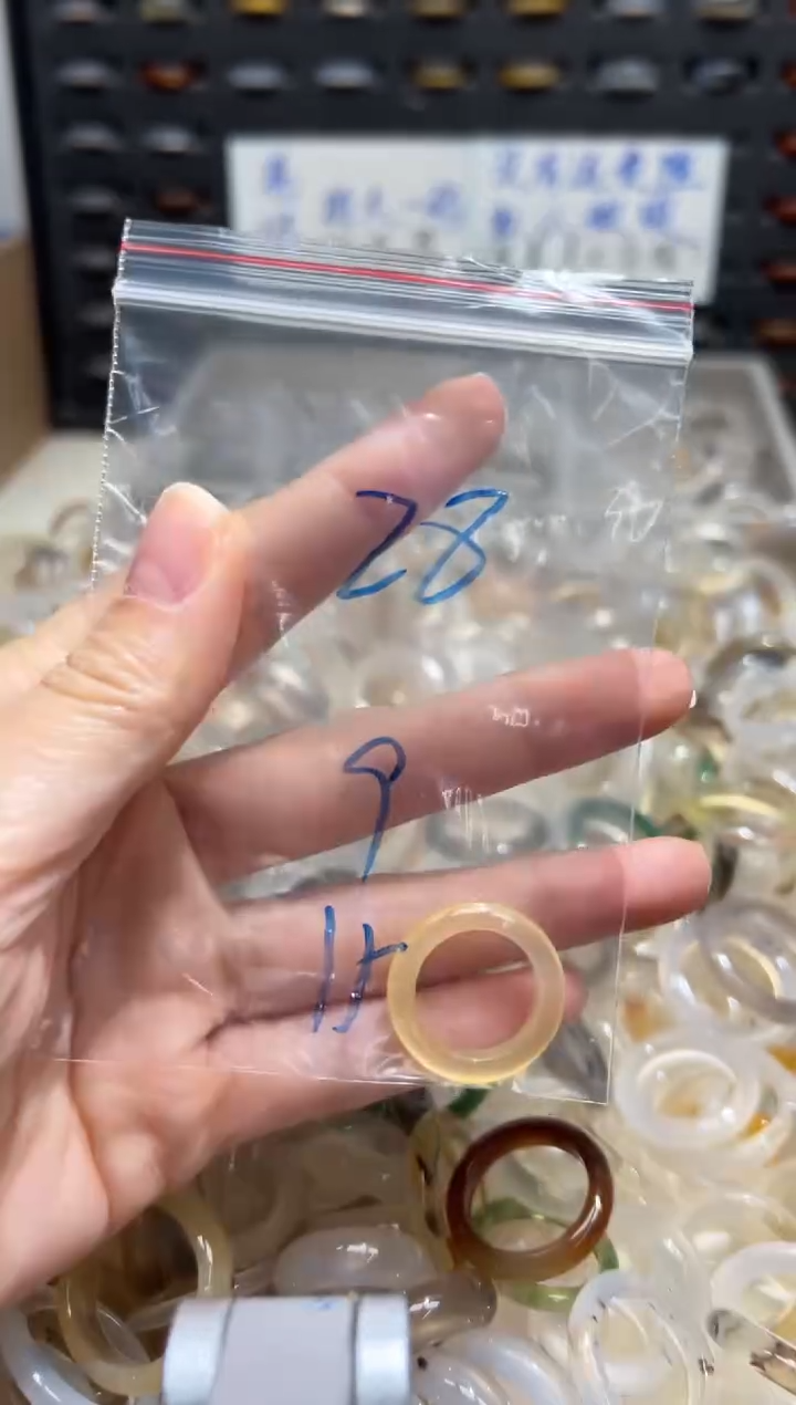 未镶嵌戒指玛瑙/玉髓28