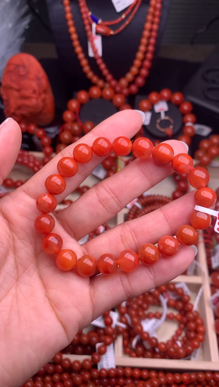 【闪购商品】南红玛瑙珠宝奇石合金9