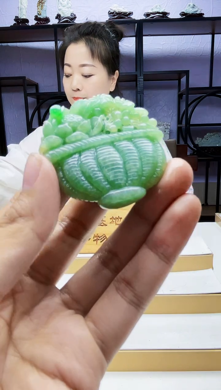 【闪购商品】定制翡翠未镶嵌毛货02130077