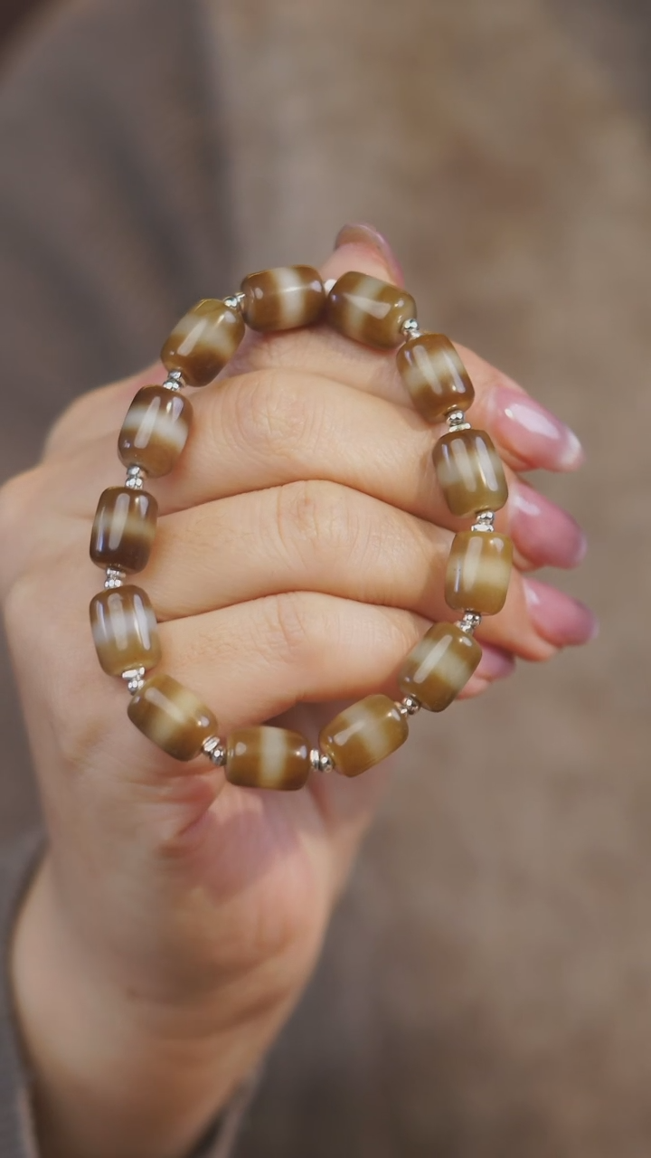 【闪购商品】玛瑙/玉髓手串未镶嵌多样性发一