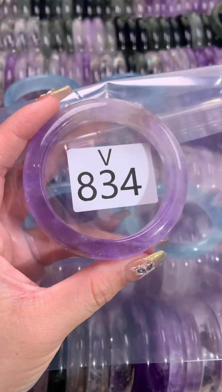 【闪购商品】水晶水晶手镯未镶嵌834-56