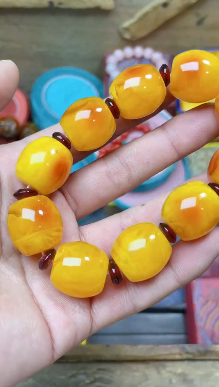 【闪购商品】蜜蜡手链未镶嵌点击链接下单即可