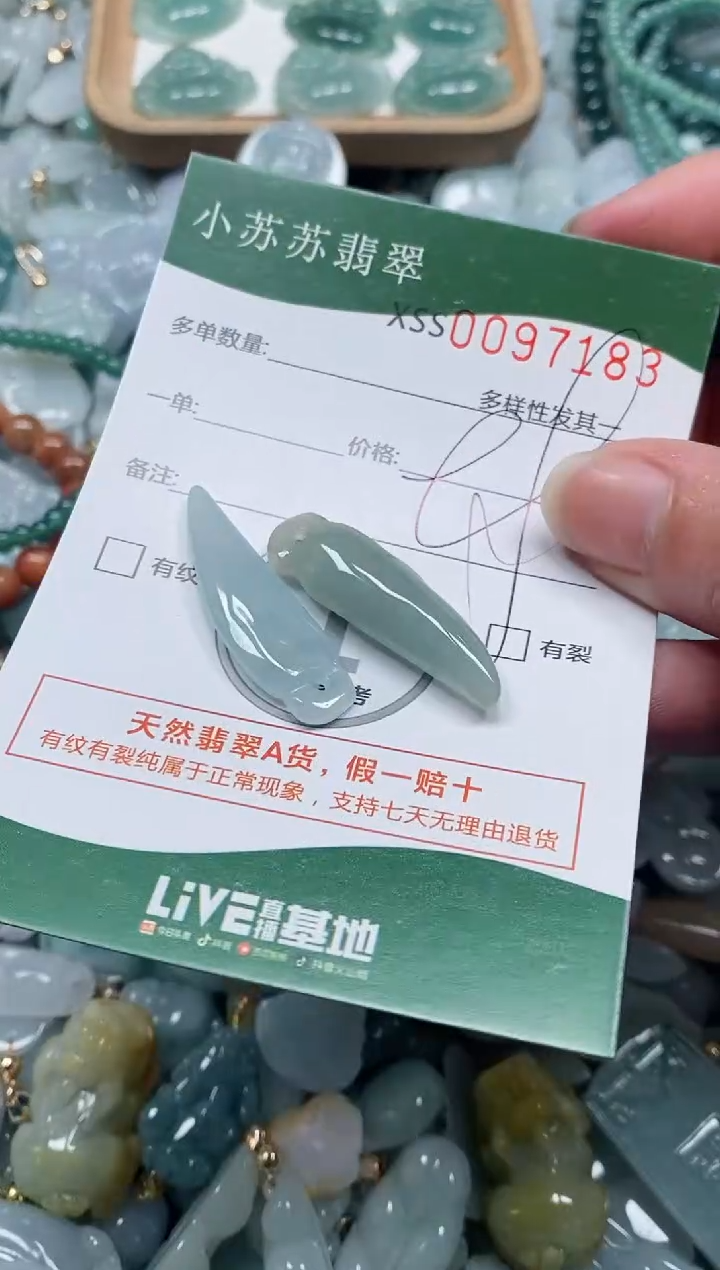 【闪购商品】翡翠颈饰未镶嵌闪购商品0097183