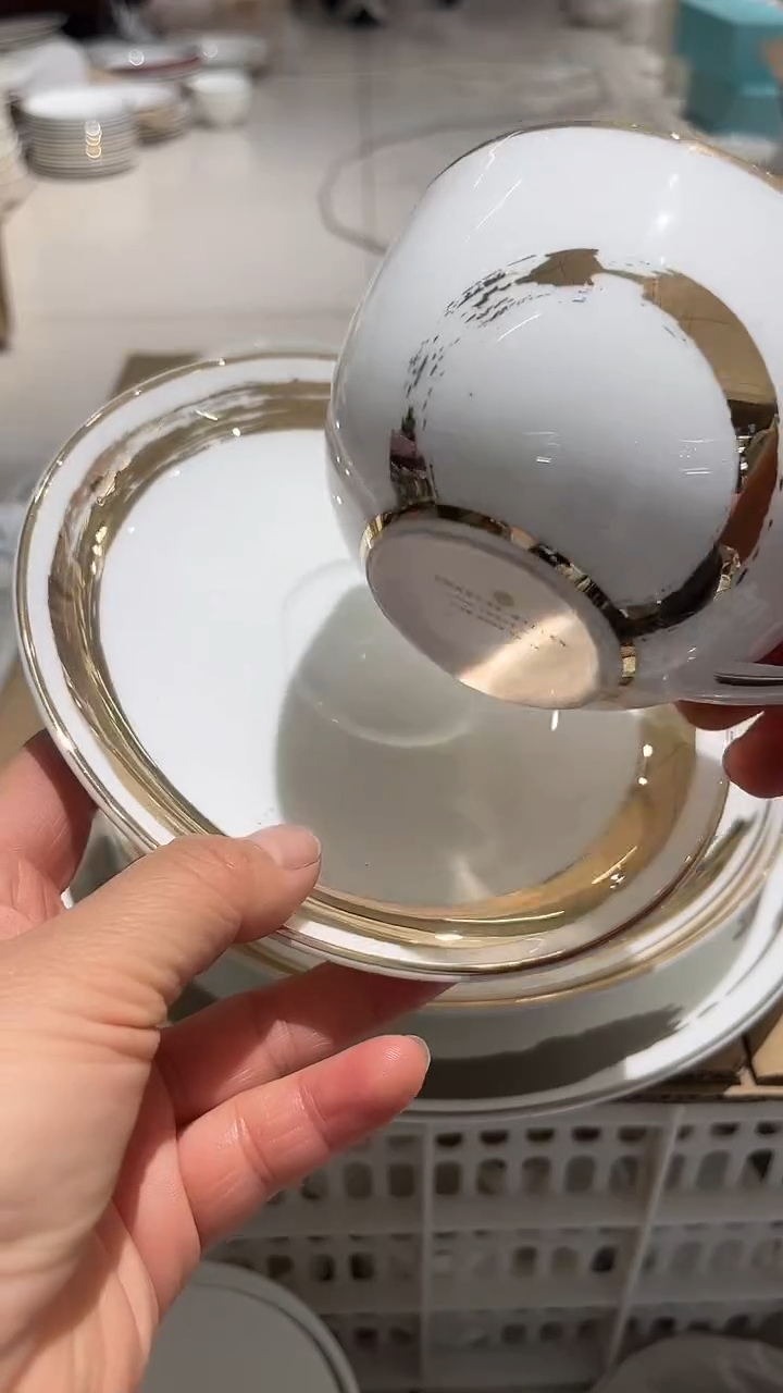 瓷咖啡杯碟隆达骨质瓷