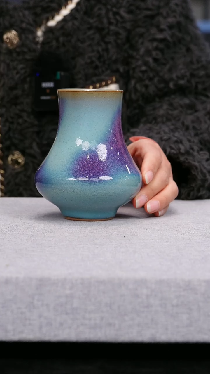 【闪购商品】瓷片052有老师钧瓷一月十六