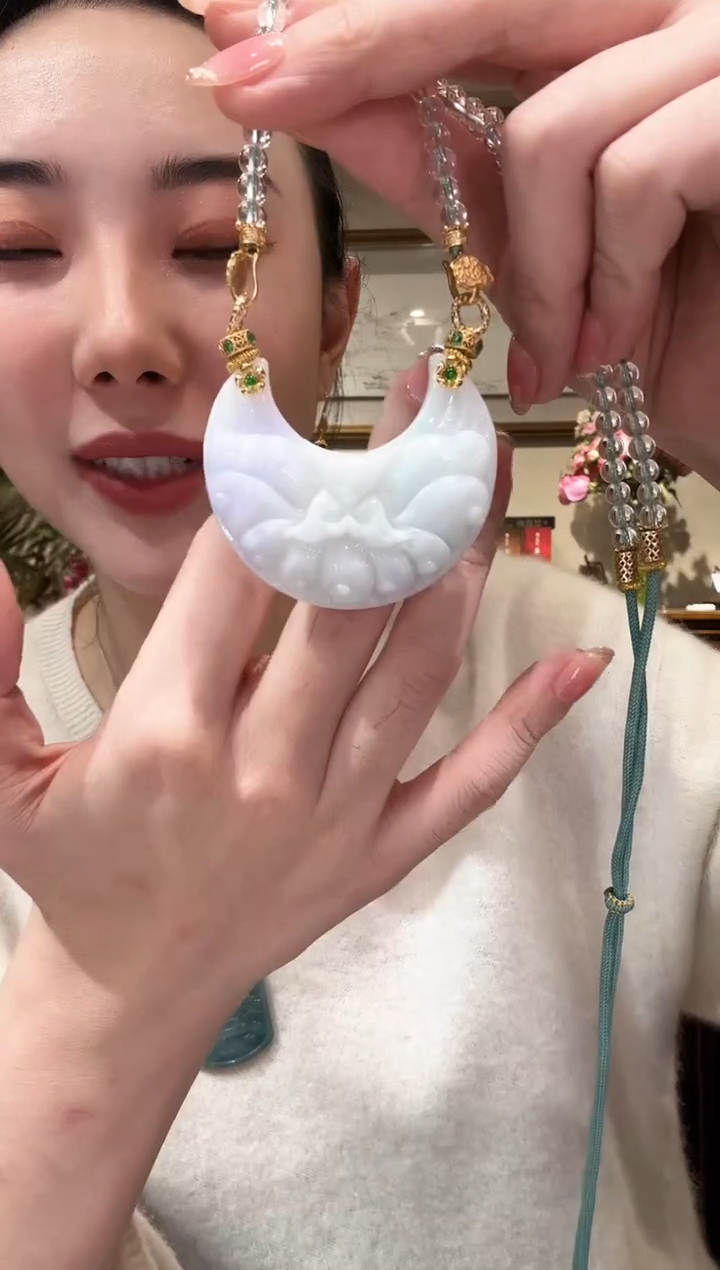【闪购商品】翡翠颈饰未镶嵌国风