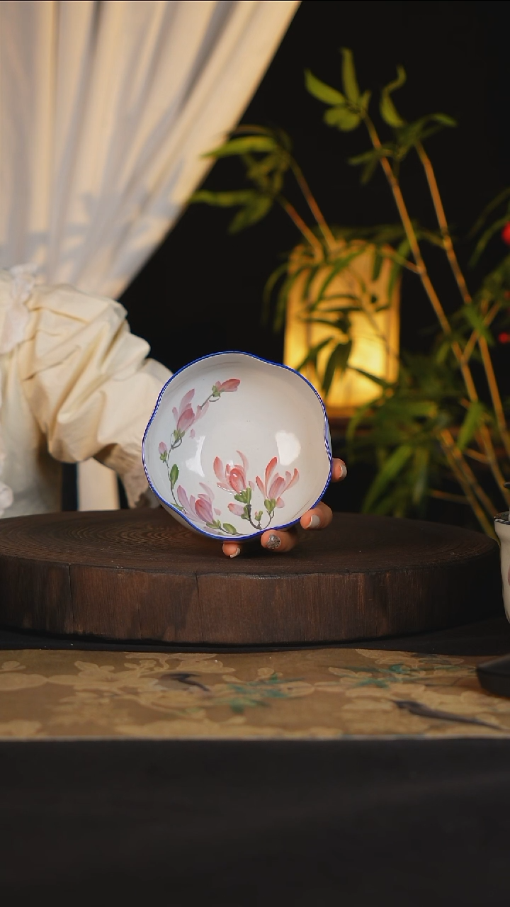 其他景德镇手工手绘高温陶瓷可进蒸箱烤箱洗碗机