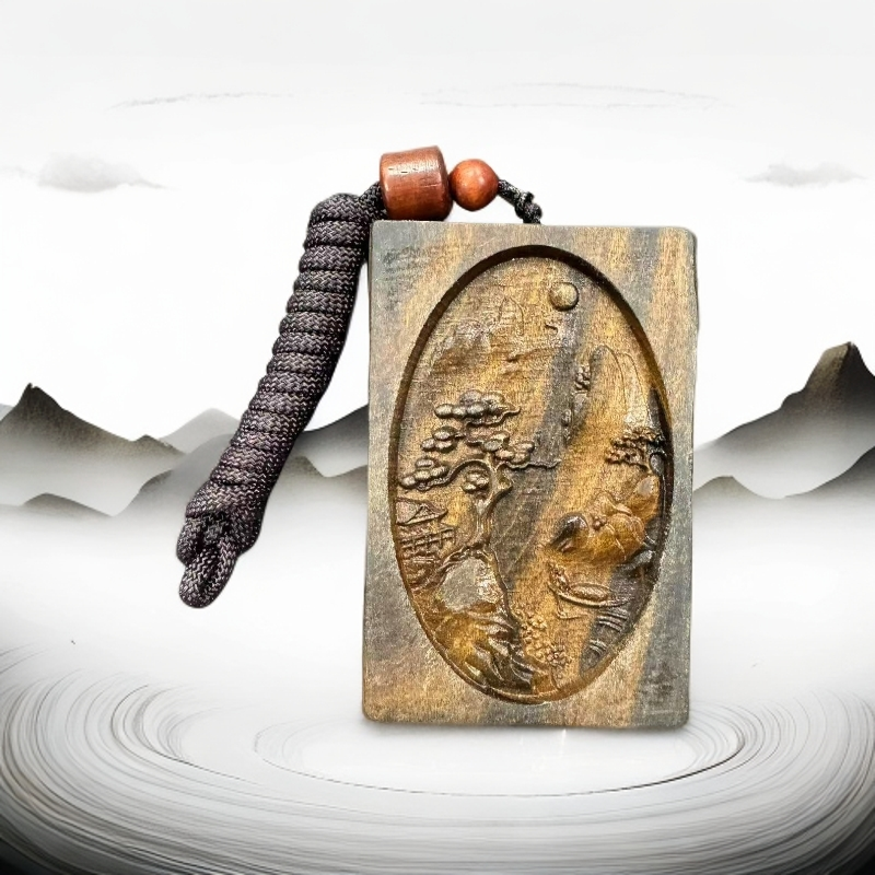 D89印度尼西亚沉香木串吊坠