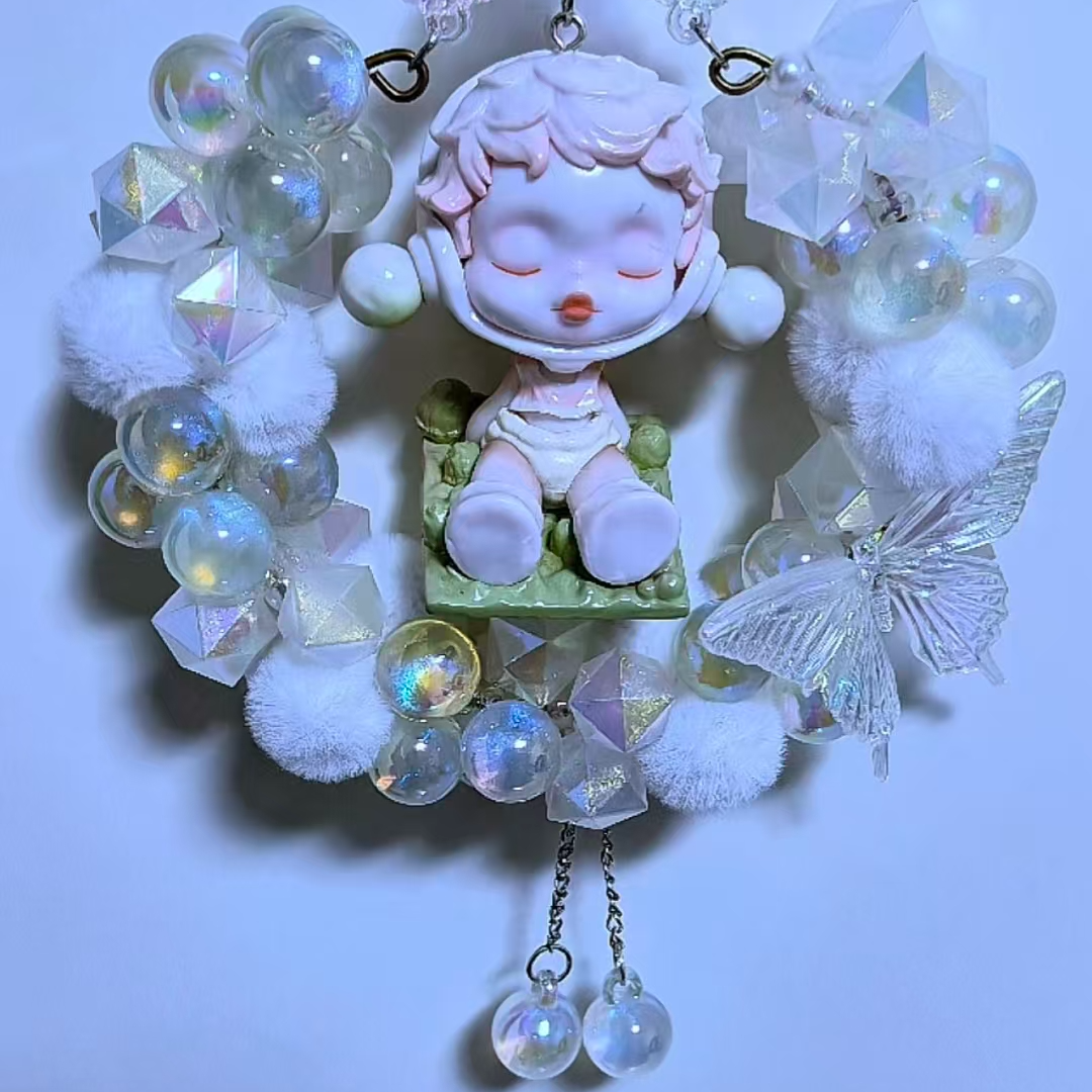 新款高级感网红车载DIY泡泡车挂车内装饰挂件礼物