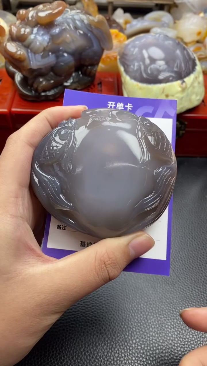 未镶嵌手把玛瑙/玉髓你***生00