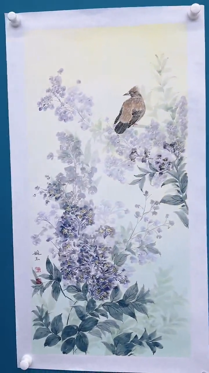 【闪购商品】国画宁婉玉老师国画作品105