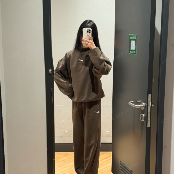 【滔搏联动】NIKE/耐克双旦礼运动针织时尚百搭户外长裤IQ3820-212