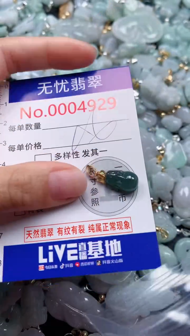 颈饰未镶嵌翡翠4929