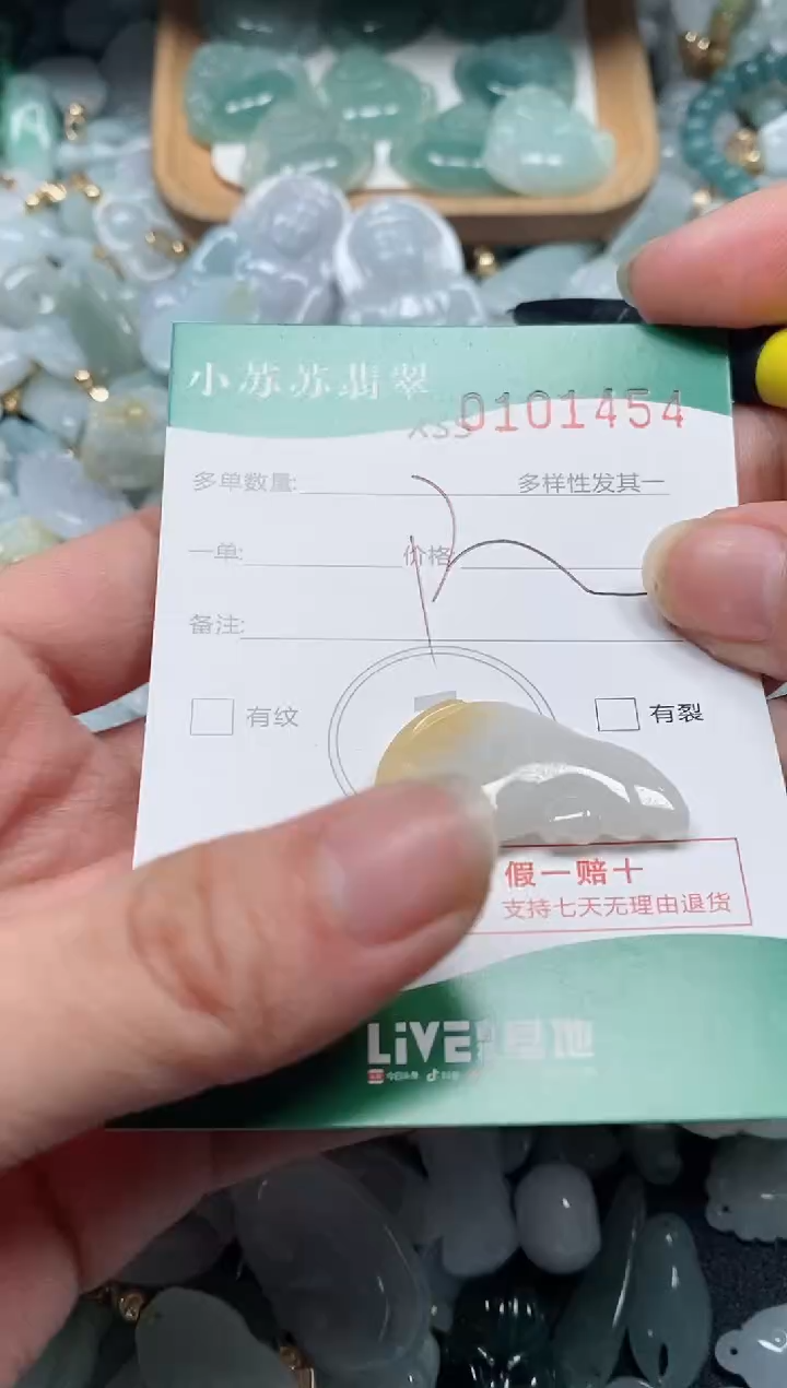 【闪购商品】翡翠颈饰未镶嵌闪购商品0101454