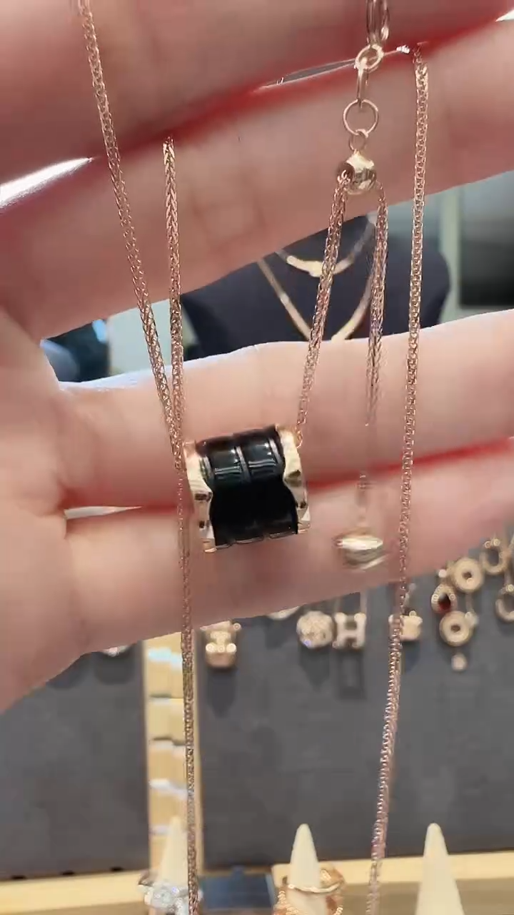 定制玛瑙18K金镶嵌18K金路路通吊坠