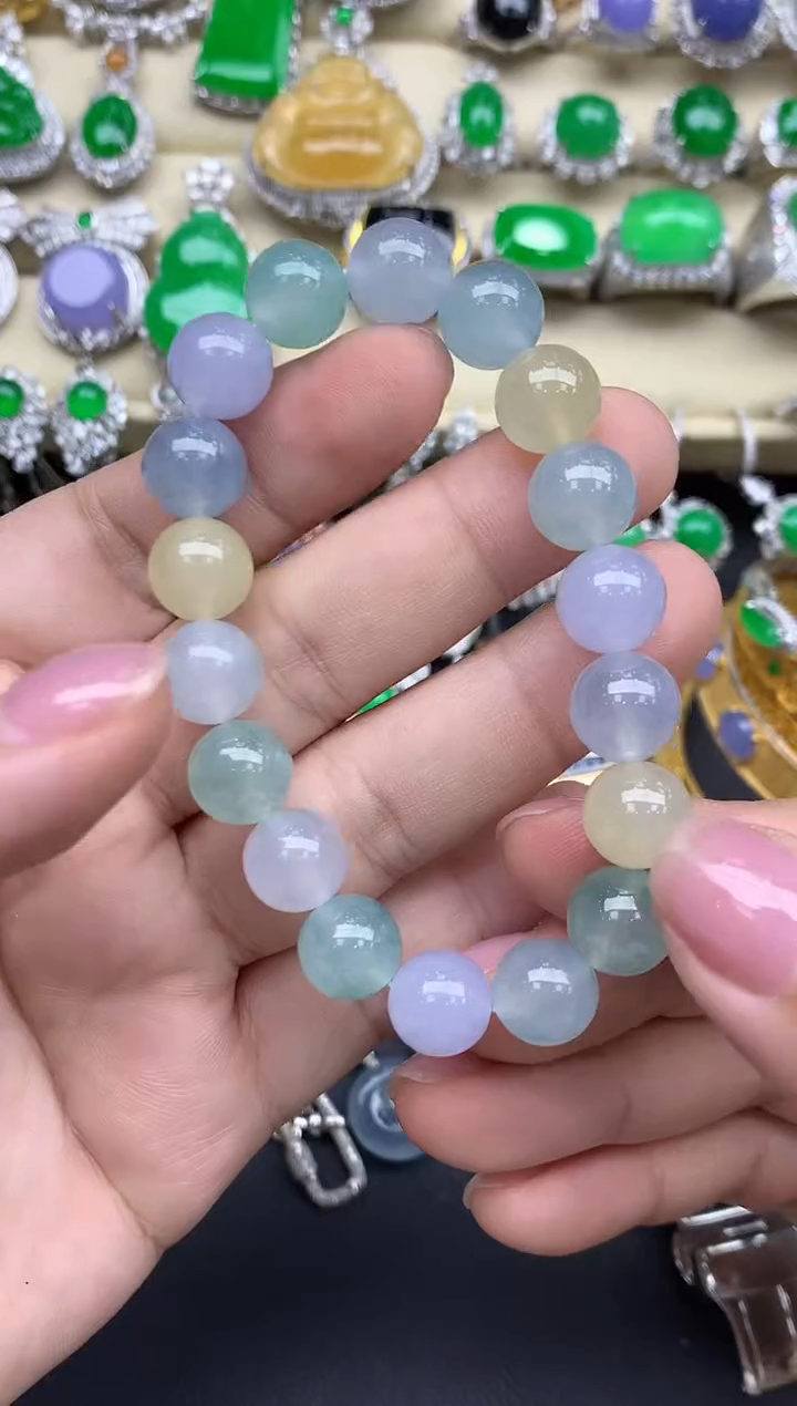 【闪购商品】翡翠手串未镶嵌585-中国好珍宝