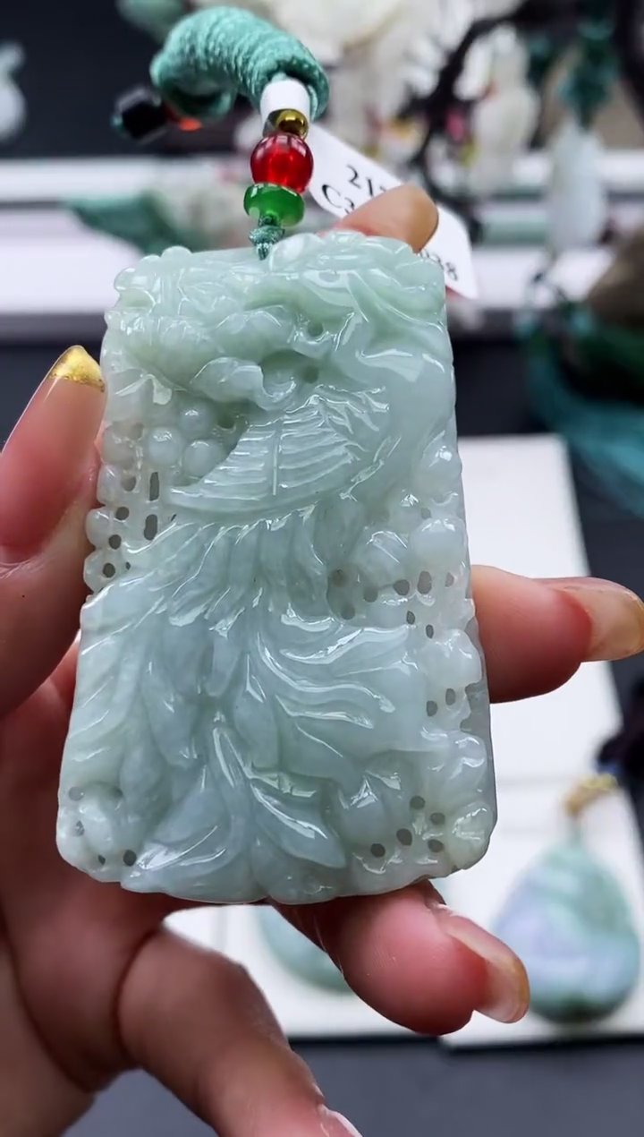 【闪购商品】翡翠吊坠(不含链)未镶嵌天然缅甸翡翠A货