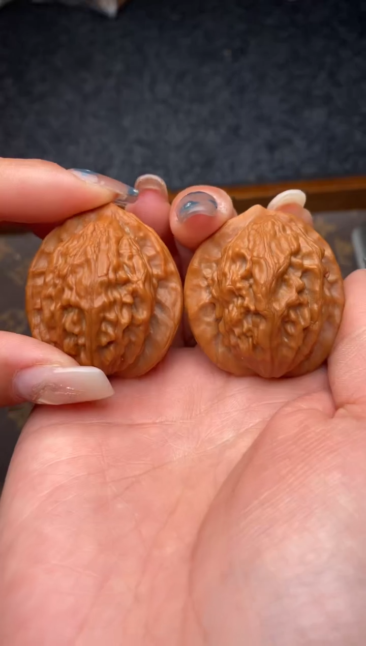 把件文玩核桃B50号37尺大红袍