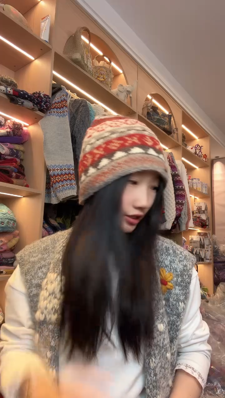 羊毛百羊毛明星同款冷帽