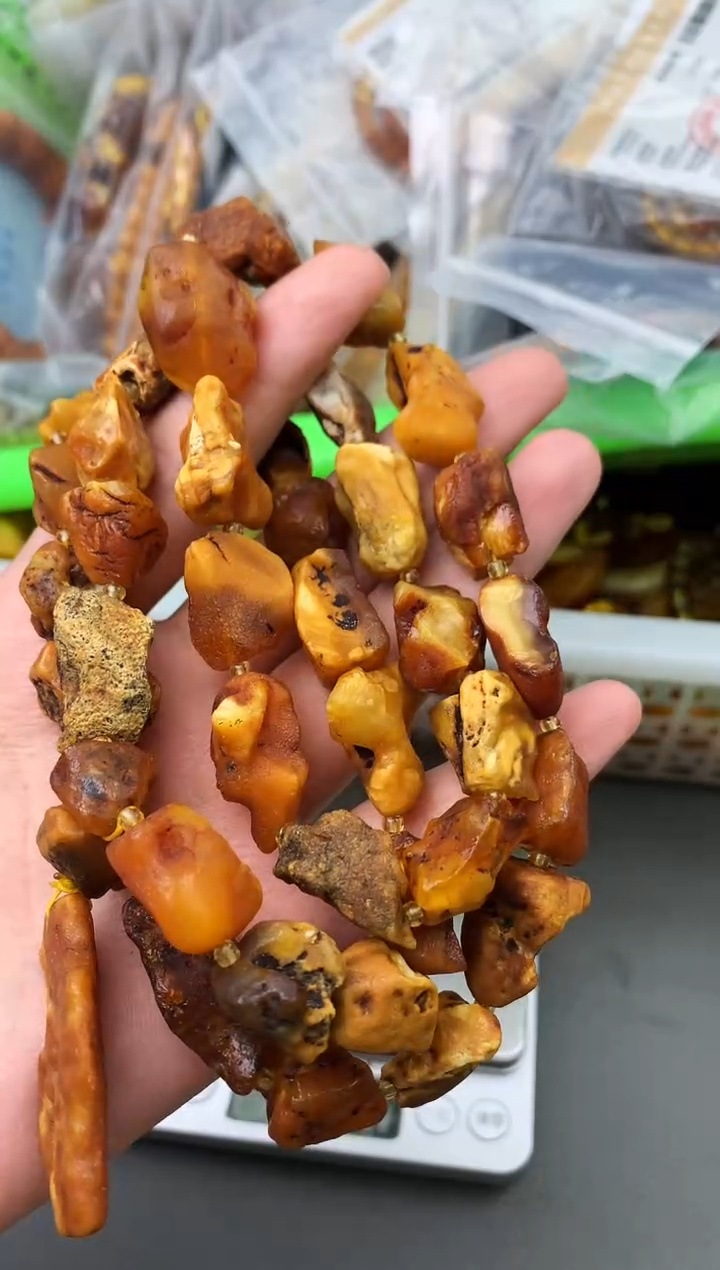 【闪购商品】琥珀珠宝奇石未镶嵌91334