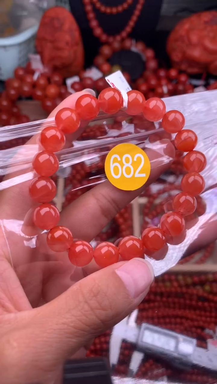 【闪购商品】南红玛瑙珠宝奇石未镶嵌682-10