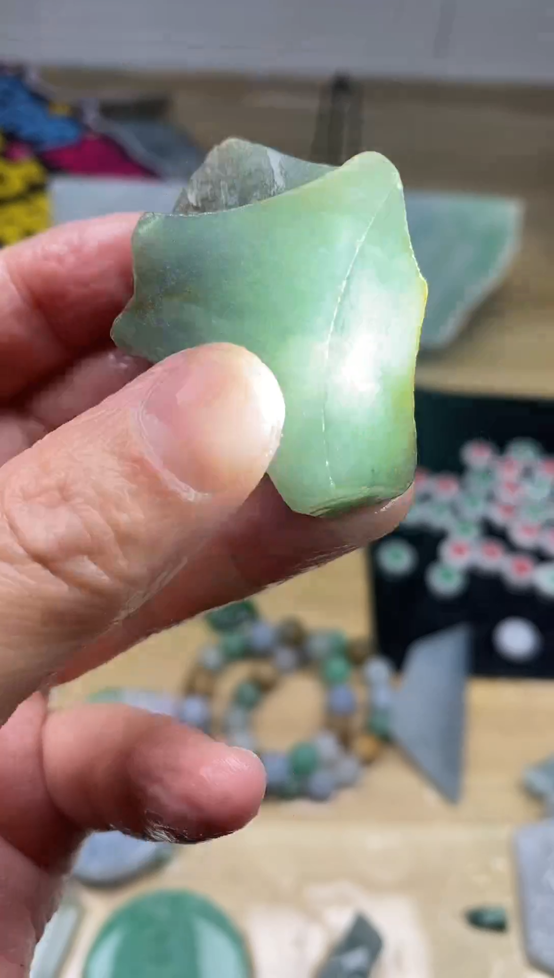 裸石翡翠缅甸翡翠A货536