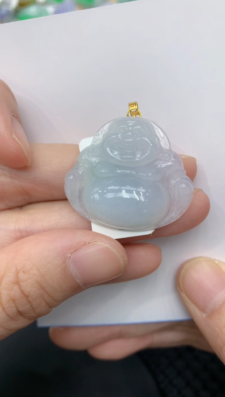 【闪购商品】翡翠颈饰18K金镶嵌11111111