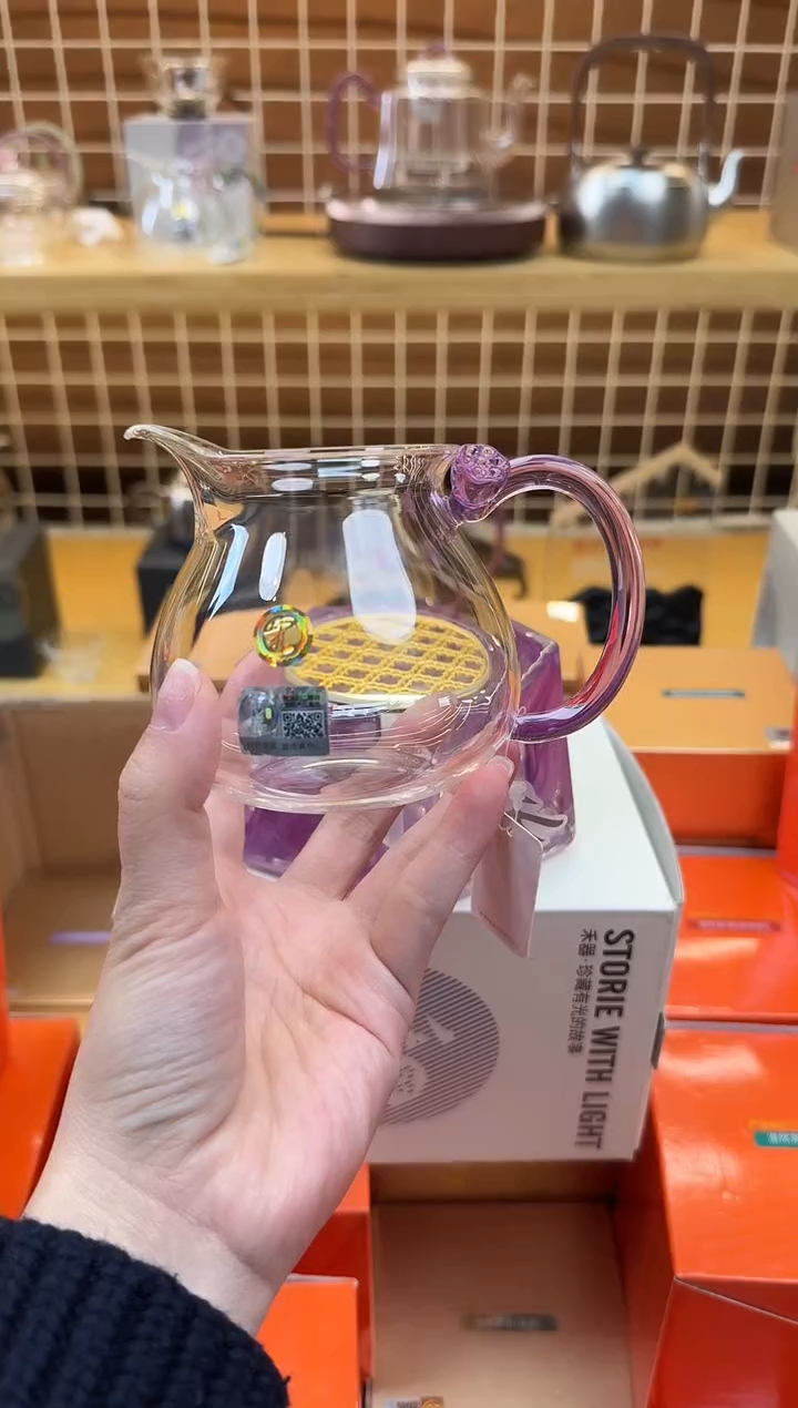 @@禾器晶彩浮莲浅紫色