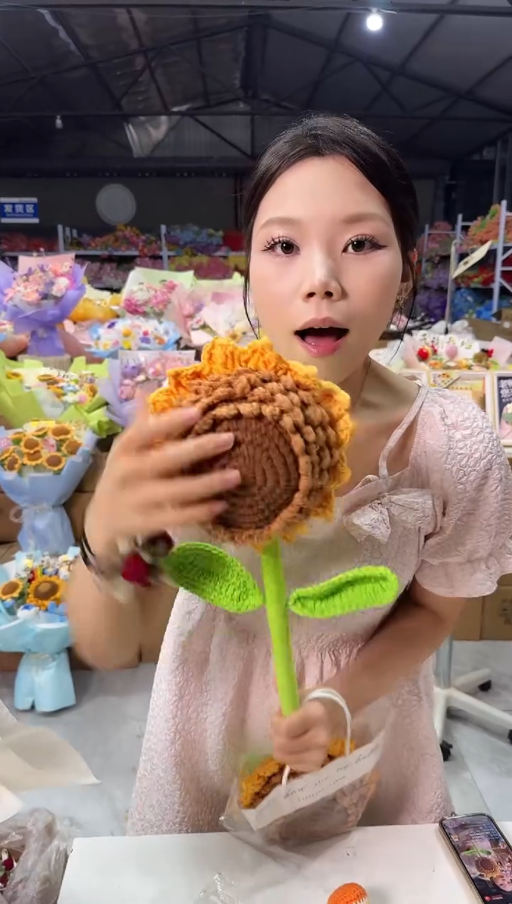 教师节非遗定制花束，孤品清仓 ！！！   带籽大葵