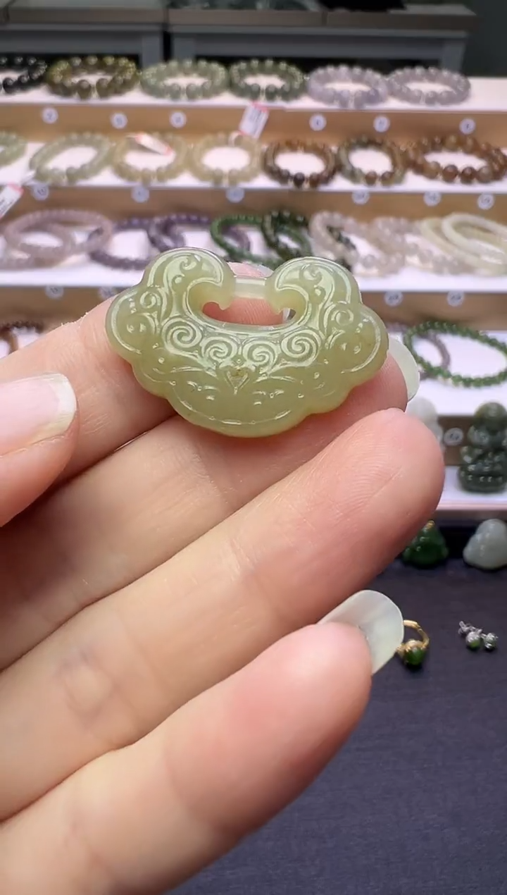 颈饰未镶嵌和田玉91号链接约卡20*30*7