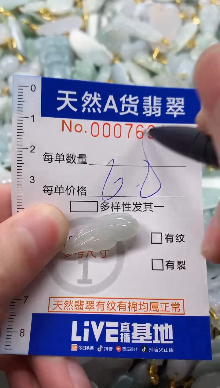 颈饰未镶嵌翡翠天然A货翡翠