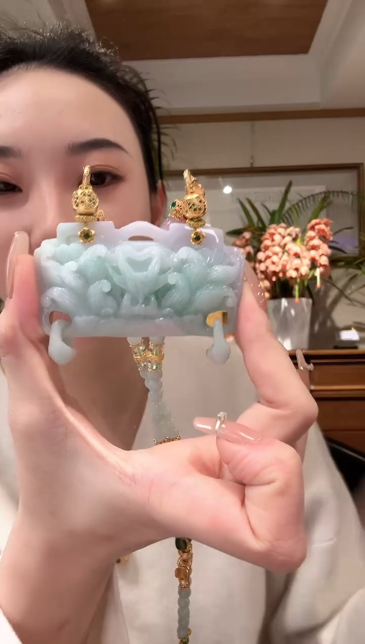 【闪购商品】翡翠颈饰未镶嵌国风